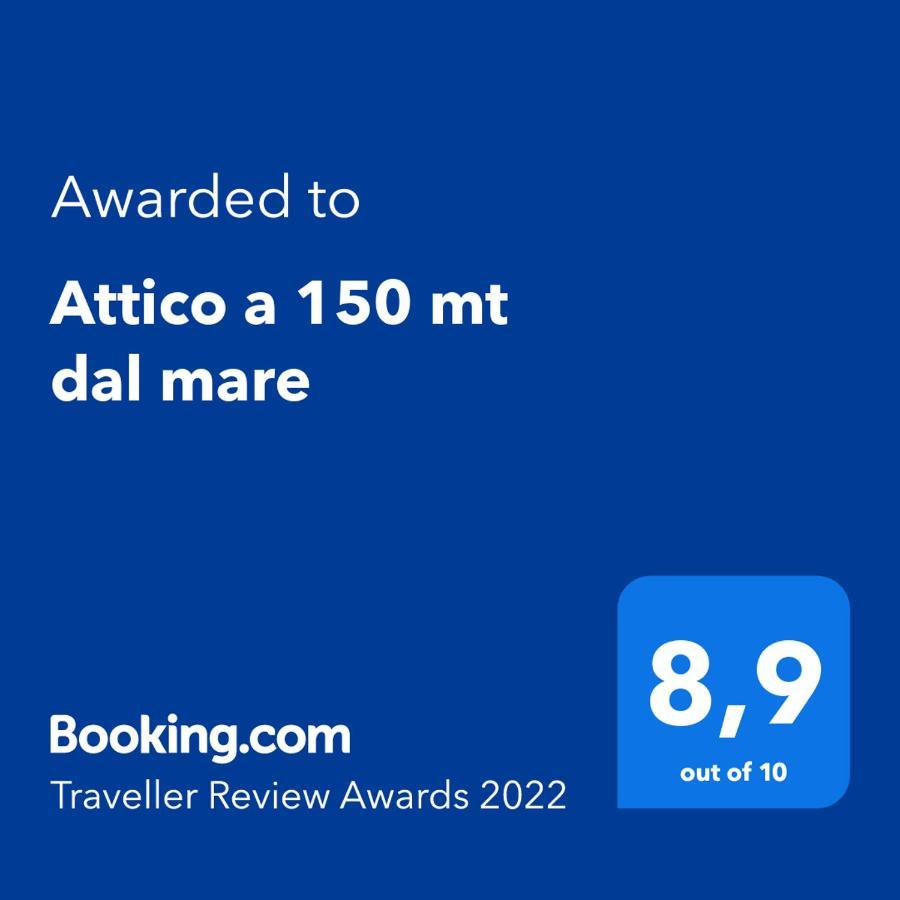 マリーナ・ディ・マンカヴェルサ Attico A 150 Mt Dal Mareヴィラ エクステリア 写真